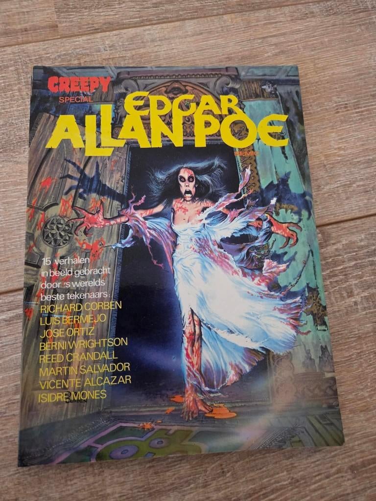 Creepy Special – Edgar Allan Poe (15 verhalen), Boeken, Eén stripboek, Semic Press, Ophalen, Gelezen