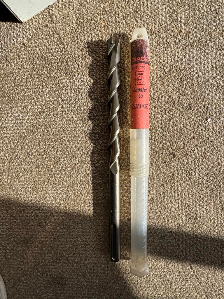 Diager SDS Max Boor 22x200x310 - Ref: 166, Ophalen of Verzenden, Nieuw, Overige typen