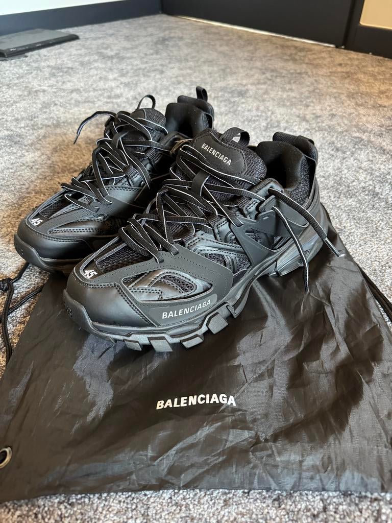 Balenciaga Track., Kleding | Heren, Schoenen, Ophalen of Verzenden, Zo goed als nieuw, Zwart