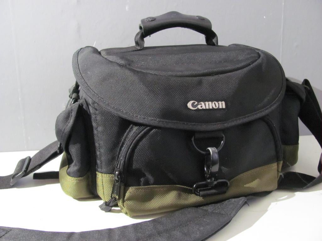 Canon grote fotocamera tas met diverse vakken, Audio, Tv en Foto, Fotografie | Fototassen, Ophalen of Verzenden, Zo goed als nieuw