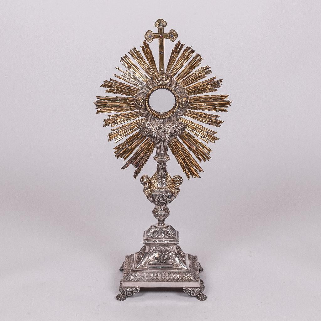 Monstrans, Neo-barok, zilver, Ophalen of Verzenden