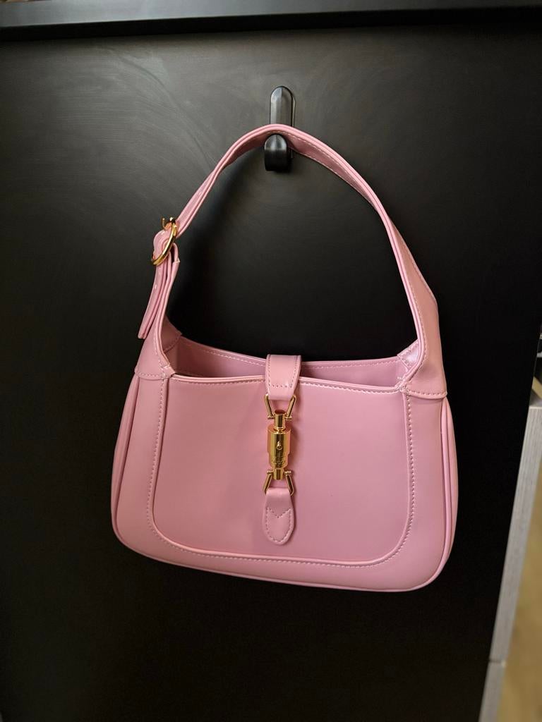 Gucci Jacky 1961 Roze Schoudertas, Ophalen of Verzenden, Zo goed als nieuw, Roze, Schoudertasje