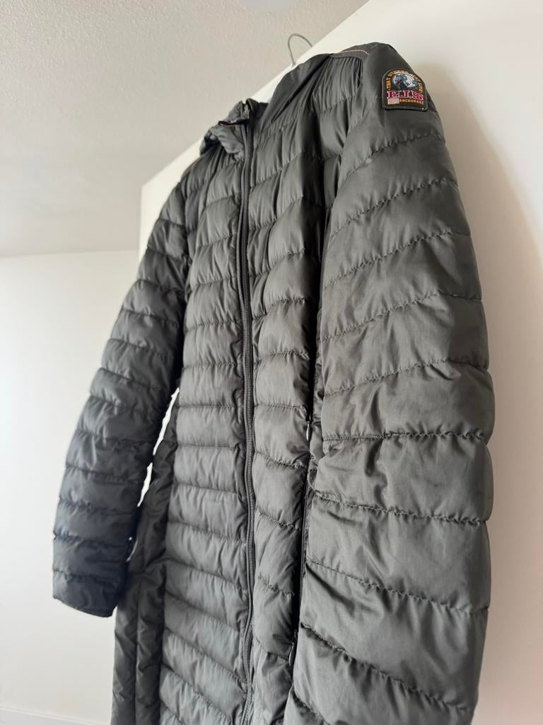 Parajumper gewatteerde jas, Ophalen, Zo goed als nieuw, Zwart