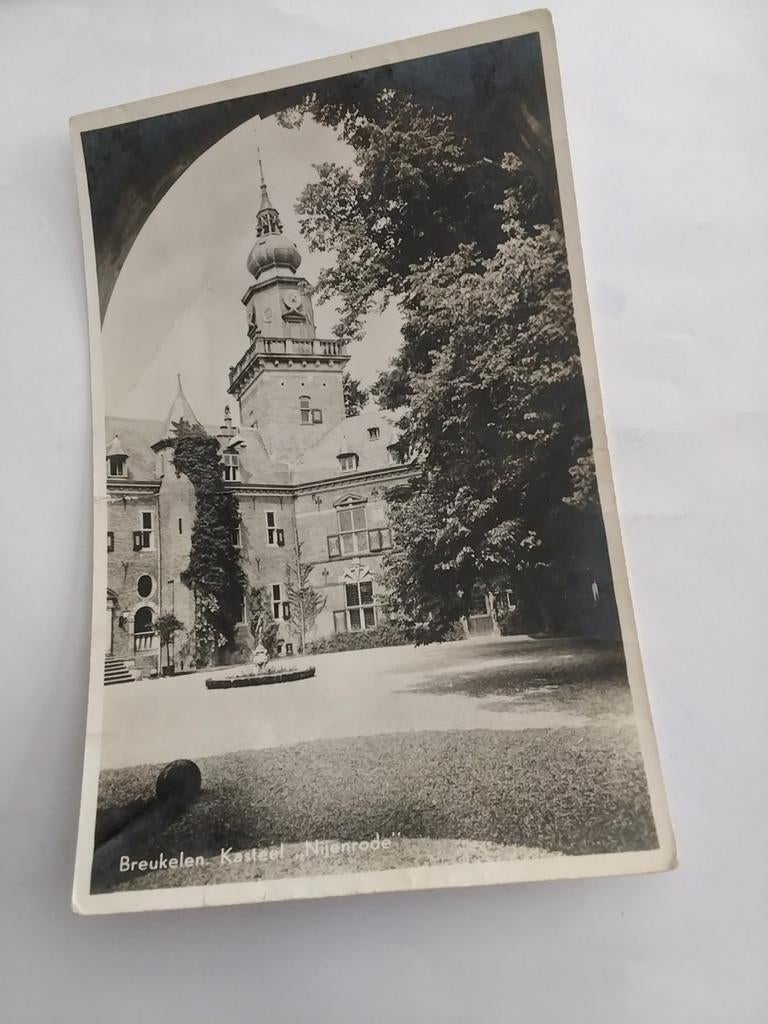 BREUKELEN. KASTEEL "NIJENRODE", Verzamelen, Ansichtkaarten | Nederland, Ophalen of Verzenden, Voor 1920, Gelderland