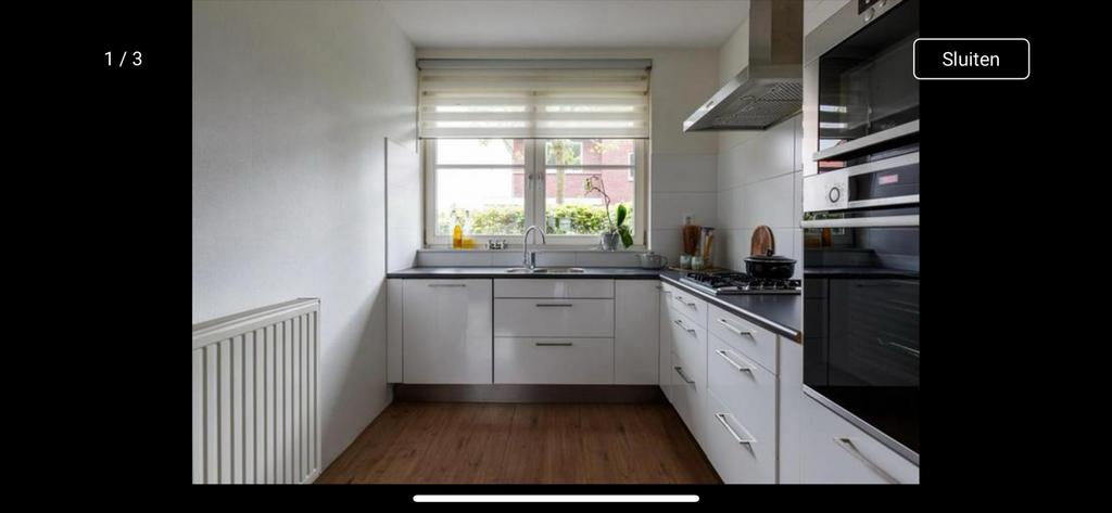 Hoge kast Ikea Faktum keuken voor inbouw koelvries combi, Ophalen, Gebruikt, 200 cm of meer, Wit