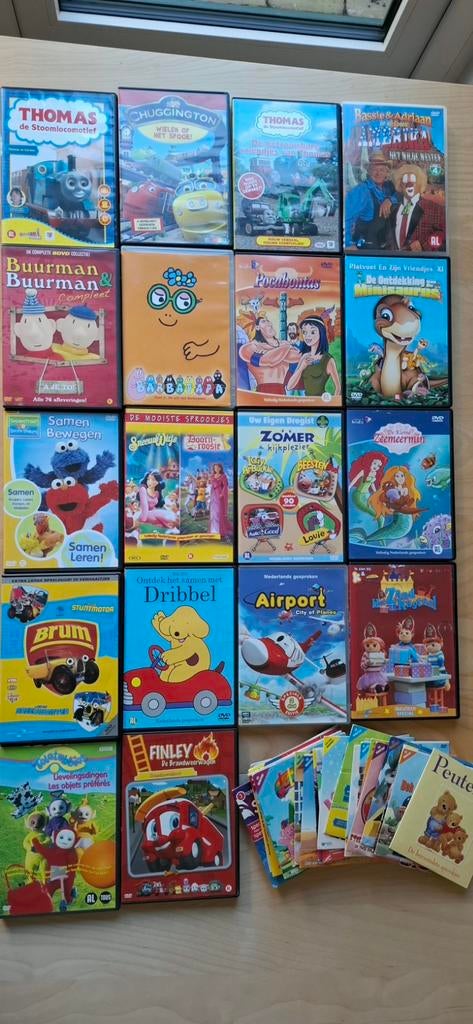 Verzameling Kinder DVD's Nederlands, Alle leeftijden, Ophalen of Verzenden, Gebruikt, Kinderprogramma's en -films