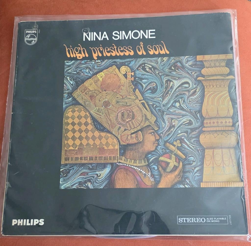 Nina Simone - High Priestess of Soul LP, Ophalen of Verzenden, Gebruikt, 12 inch