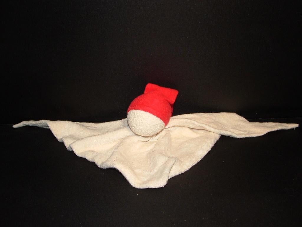 KEPTIN JR POPJE SPOOKJE BADSTOF WIT MET BOL WIT, Ophalen of Verzenden, Nieuw, Overige typen