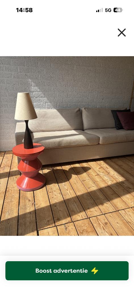 Bank Design merk COR pot Axel, Huis en Inrichting, Ophalen, 250 tot 300 cm, Gebruikt, Driepersoons