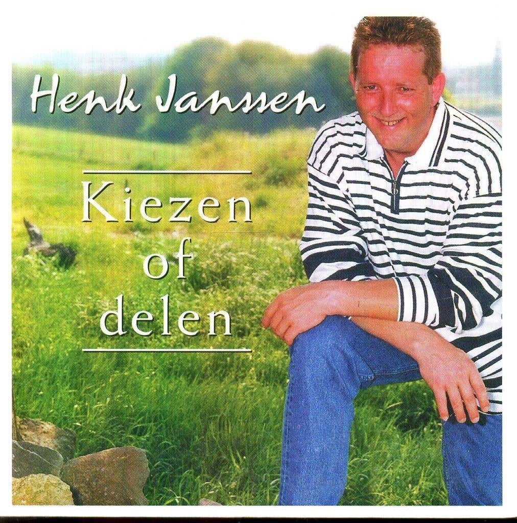 cd-single van Henk Janssen - Kiezen of delen, Verzenden, Zo goed als nieuw, Nederlandstalig