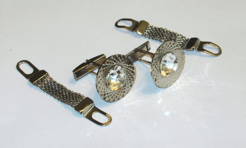 Retro manchetknopen van de 80 jaren., Ophalen of Verzenden, Zo goed als nieuw, Overige materialen