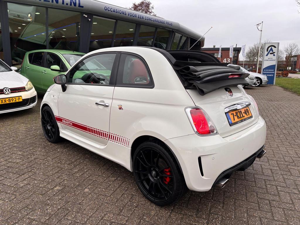 Fiat 500 C 1.4-16V Abarth, Cabrio Automaat, Leder, Carplay I, Auto's, Euro 5, 15 km/l, 4 cilinders, Cabriolet