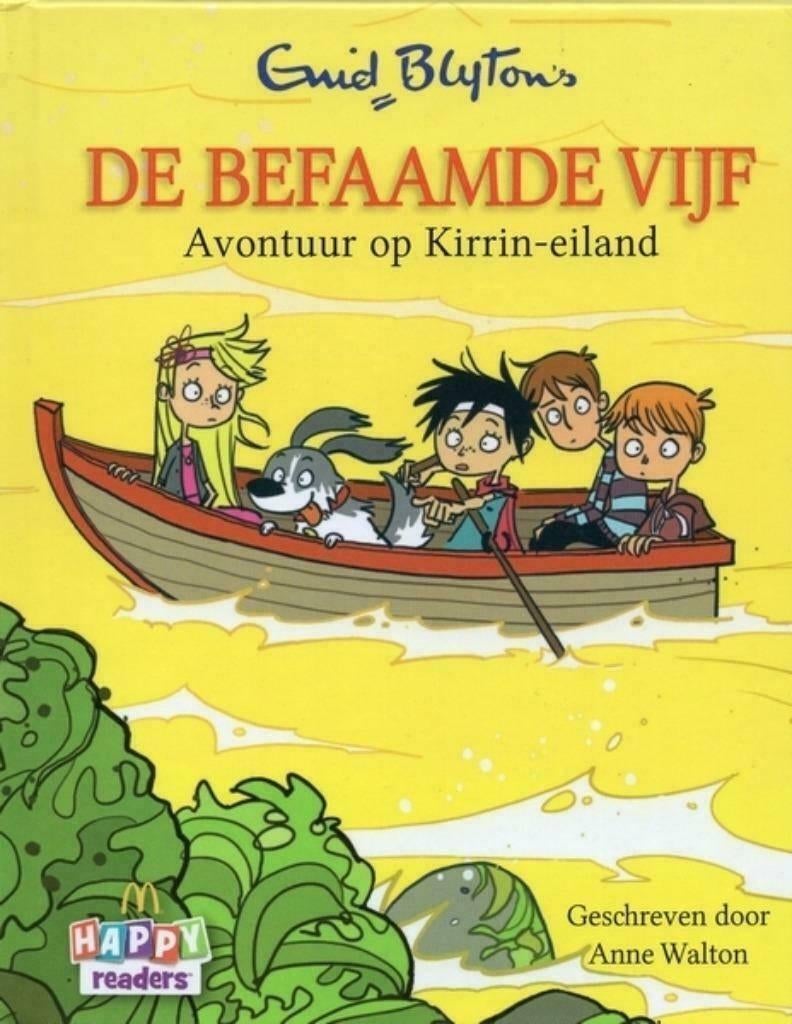 De befaamde vijf - Avontuur op Kirrineiland( Met stickers), Boeken, Kinderboeken | Jeugd | onder 10 jaar, Zo goed als nieuw, Fictie algemeen