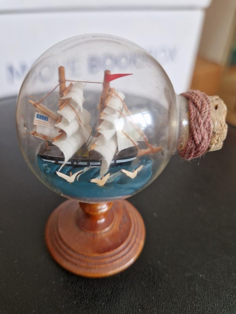 Scheepje in flesje, Ophalen of Verzenden