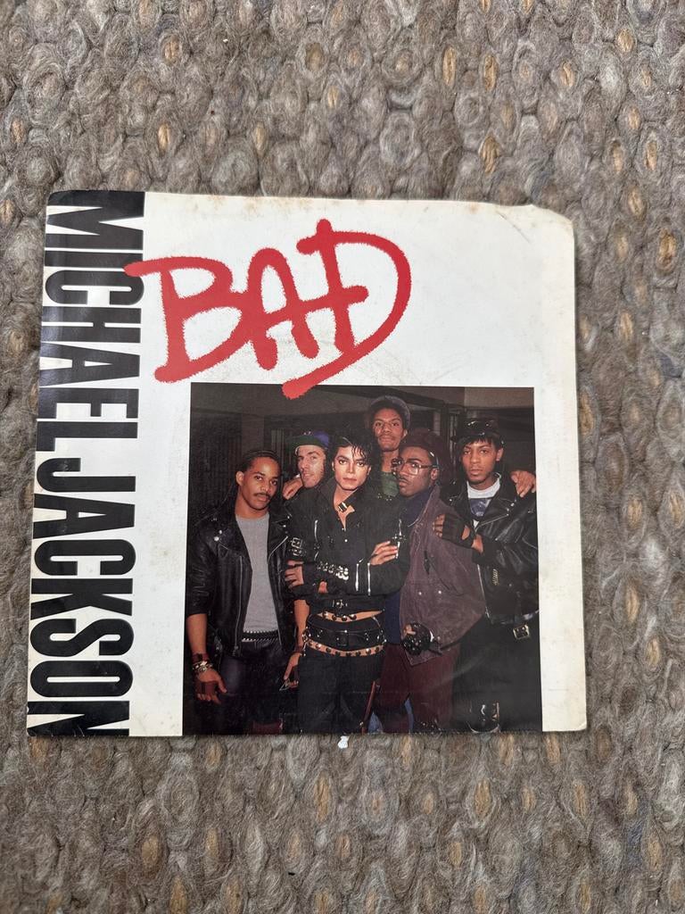 Michael Jackson - Bad (Single), Cd's en Dvd's, Vinyl | Pop, Ophalen of Verzenden, Zo goed als nieuw