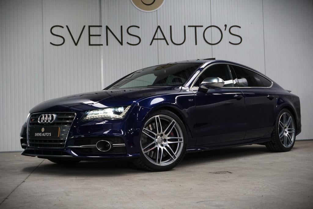 Audi S7 Sportback 4.0 TFSI Quattro Schuifdak|Carbon|Bose|Com, Auto's, Audi, Automaat, Euro 5, Gebruikt, 10 km/l