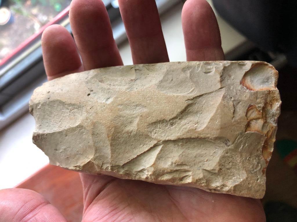 STEENTIJD BIJL Neolithicum 4000 jr Prehistorie Bodemvondst, Ophalen of Verzenden, Gebruikt