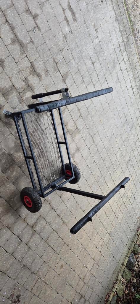 Stevige pitkar voor karting - Handig en opvouwbaar, Ophalen, Gebruikt, Onderdelen Kart