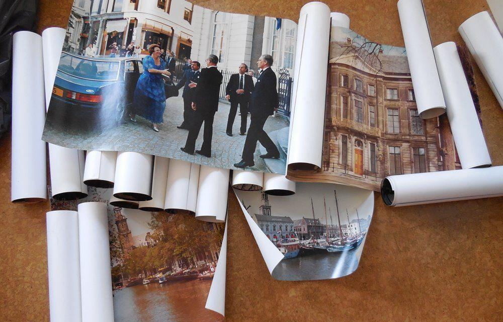 Verrassingspakket van 30 zeer grote foto's Beatrix zeilschip, Gebruikt, Verzenden, 1980 tot heden, Foto