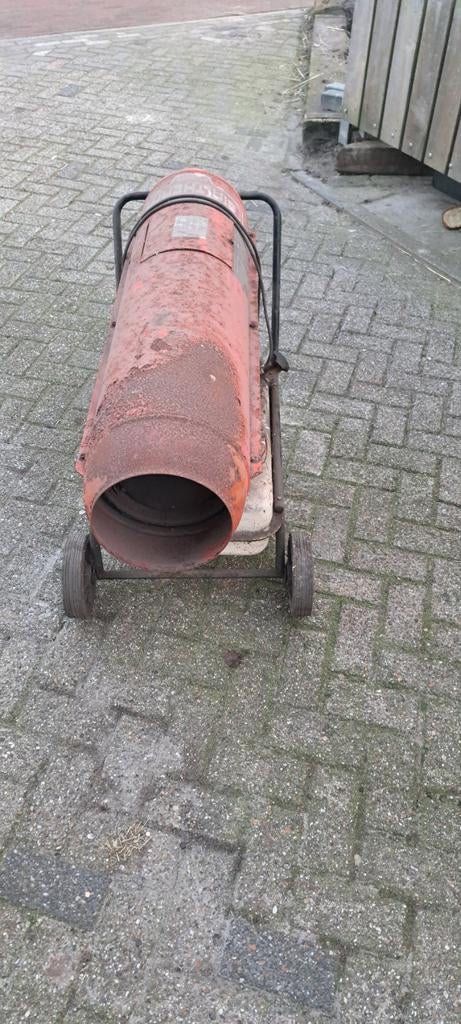 Heteluchtkanon  opknapper, Huis en Inrichting, Ophalen, Gebruikt, Hout, Houtkachel