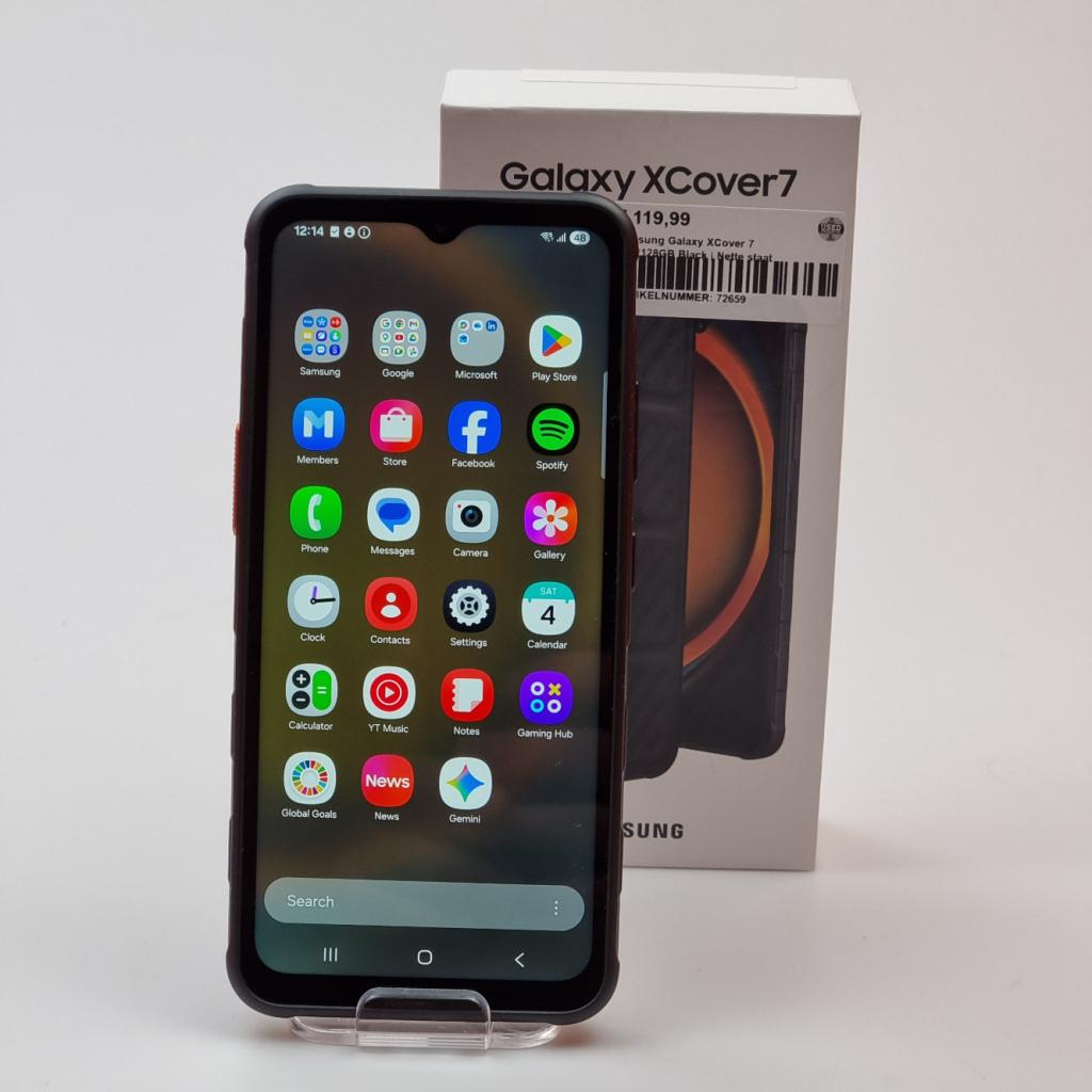 Samsung Galaxy XCover 7 6GB/128GB Black | Nette staat, Samsung, Zo goed als nieuw, Support@Samsung.com, 129, Samsung-ro, Yeongtong-gu
Suwon-si, Gyeonggi-do 16677
South Korea