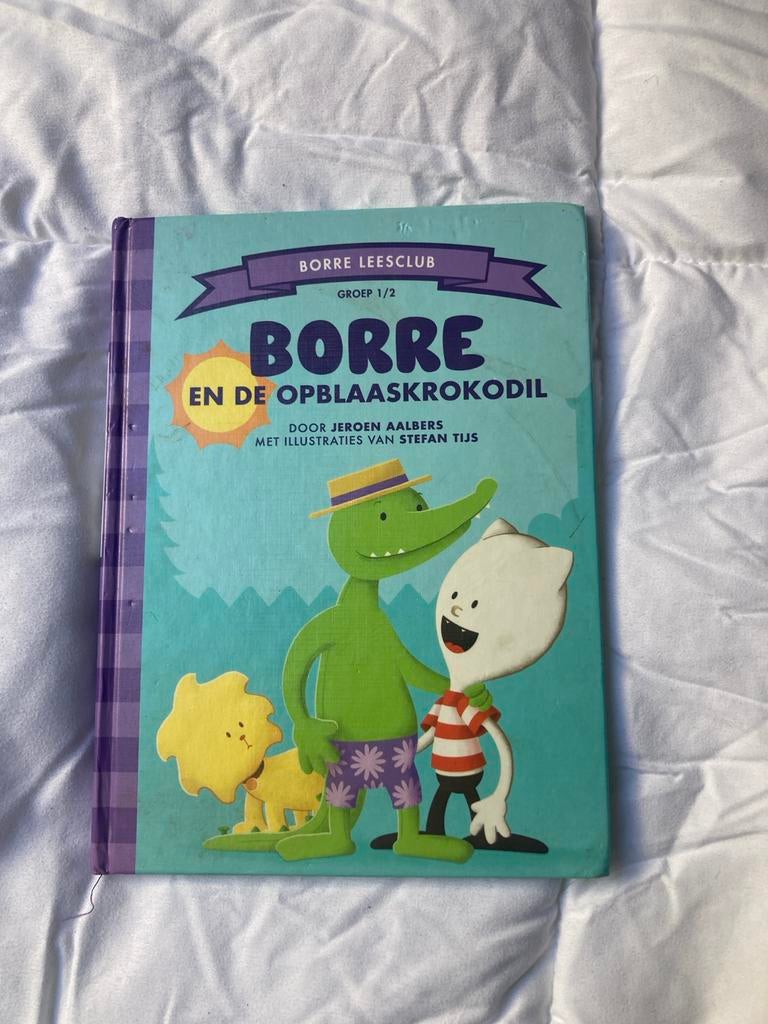 Borre en de Opblaaskrokodil - Borre Leesclub Groep 1/2, Ophalen of Verzenden, Gelezen, Fictie algemeen
