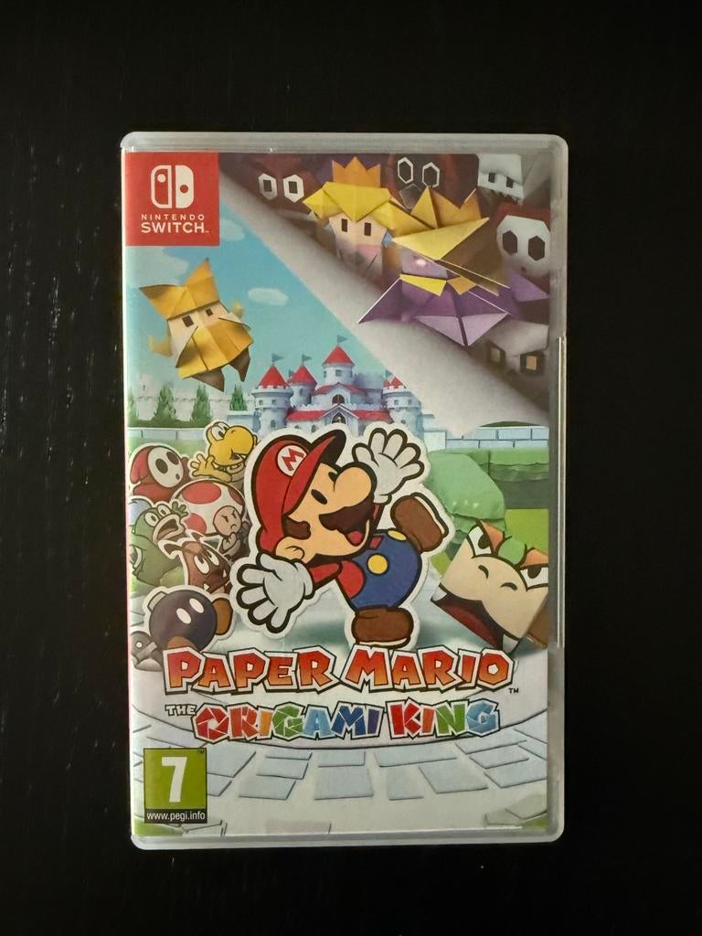 Paper Mario The Origami King Switch, Spelcomputers en Games, Games | Nintendo Switch, 1 speler, Ophalen of Verzenden, Zo goed als nieuw