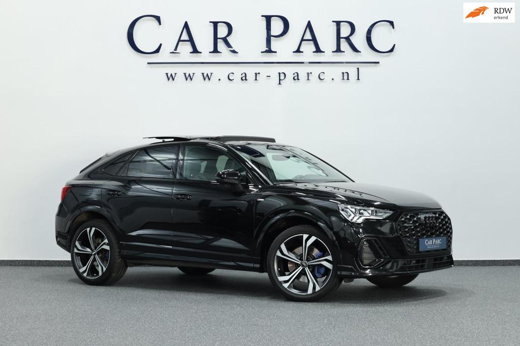 Audi Q3 Sportback 45 TFSI quattro S edition 3x S-LINE/SFEER/, 1984 cc, Zwart, 14 km/l, Bedrijf