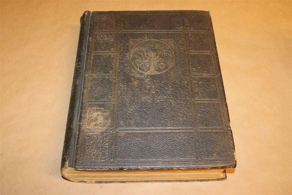 Antieke Statenbijbel Sijthoff Grootformaat 1900 Illustraties, Ophalen of Verzenden