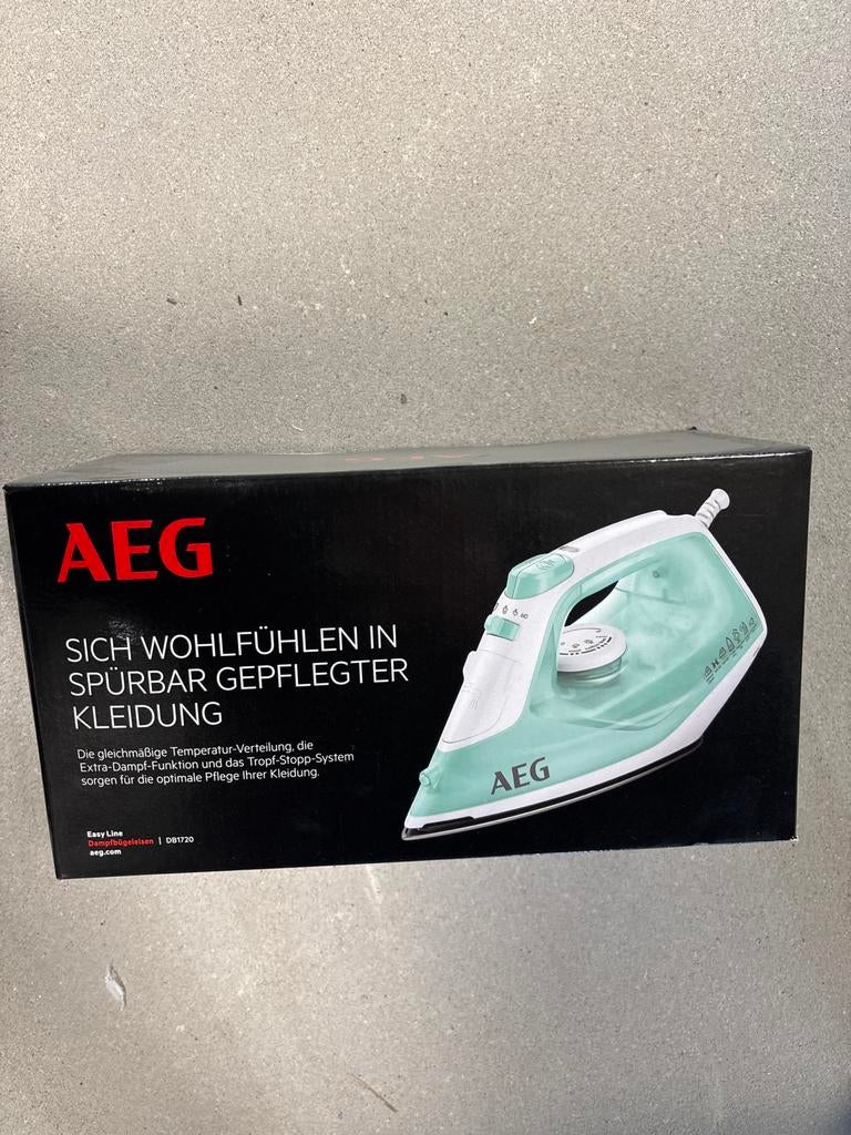 AEG Strijkijzer DB1720 - Nieuw, Witgoed en Apparatuur, Strijkijzers en Strijkplanken, AEG, Strijkijzer met snoer, -, -