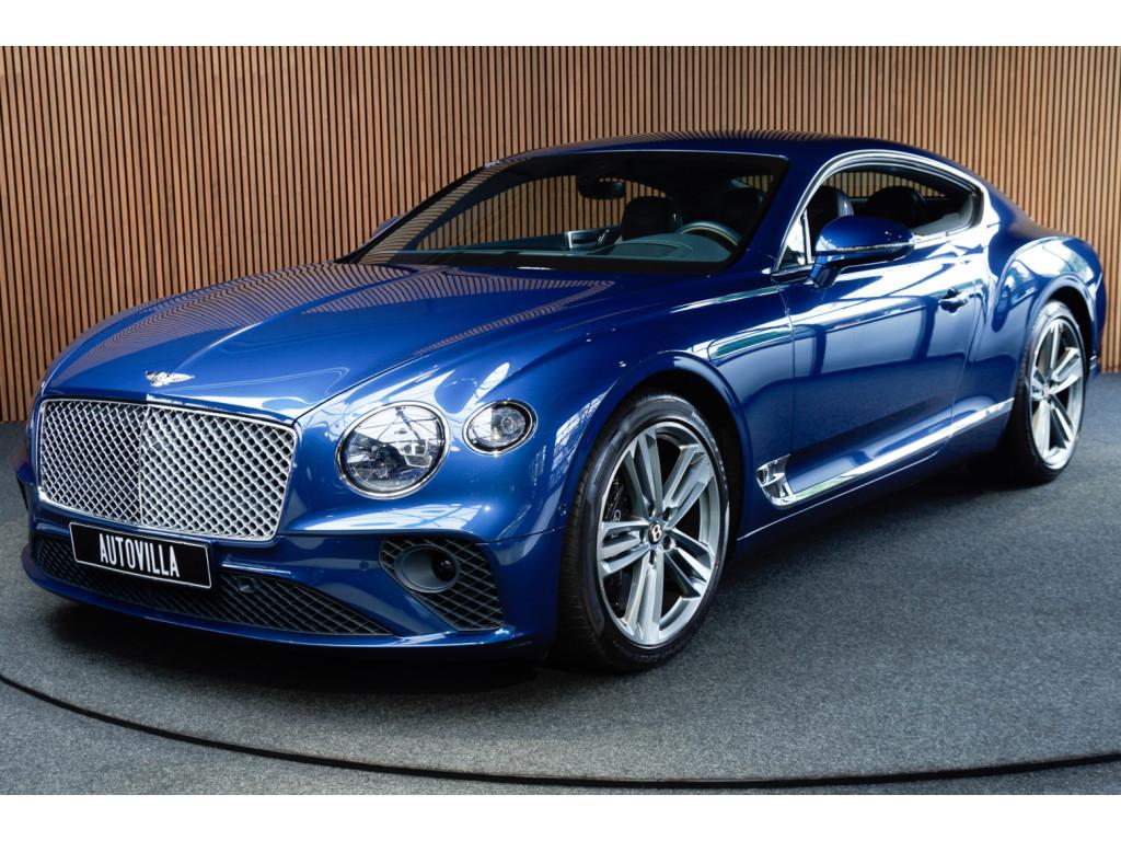 Bentley Continental GT 6.0 W12 HUD Naim Leer Nachtzicht ACC, Auto's, Bentley, Bedrijf, Te koop, Continental, 360° camera, 4x4