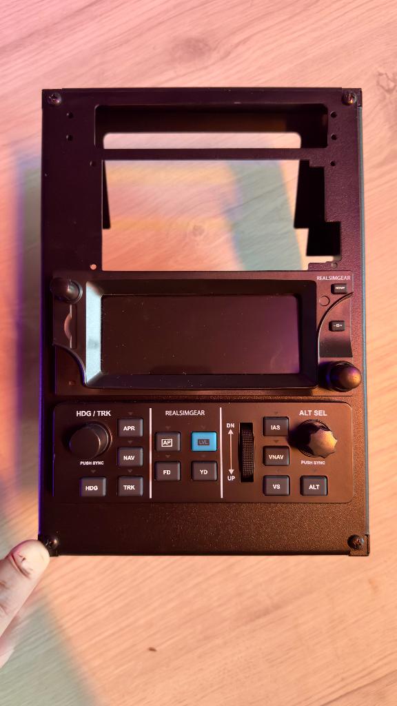 Flightsimulator avionics en bediening.
