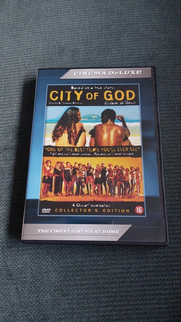 DVD City of God, Vanaf 16 jaar, Ophalen of Verzenden, Zo goed als nieuw