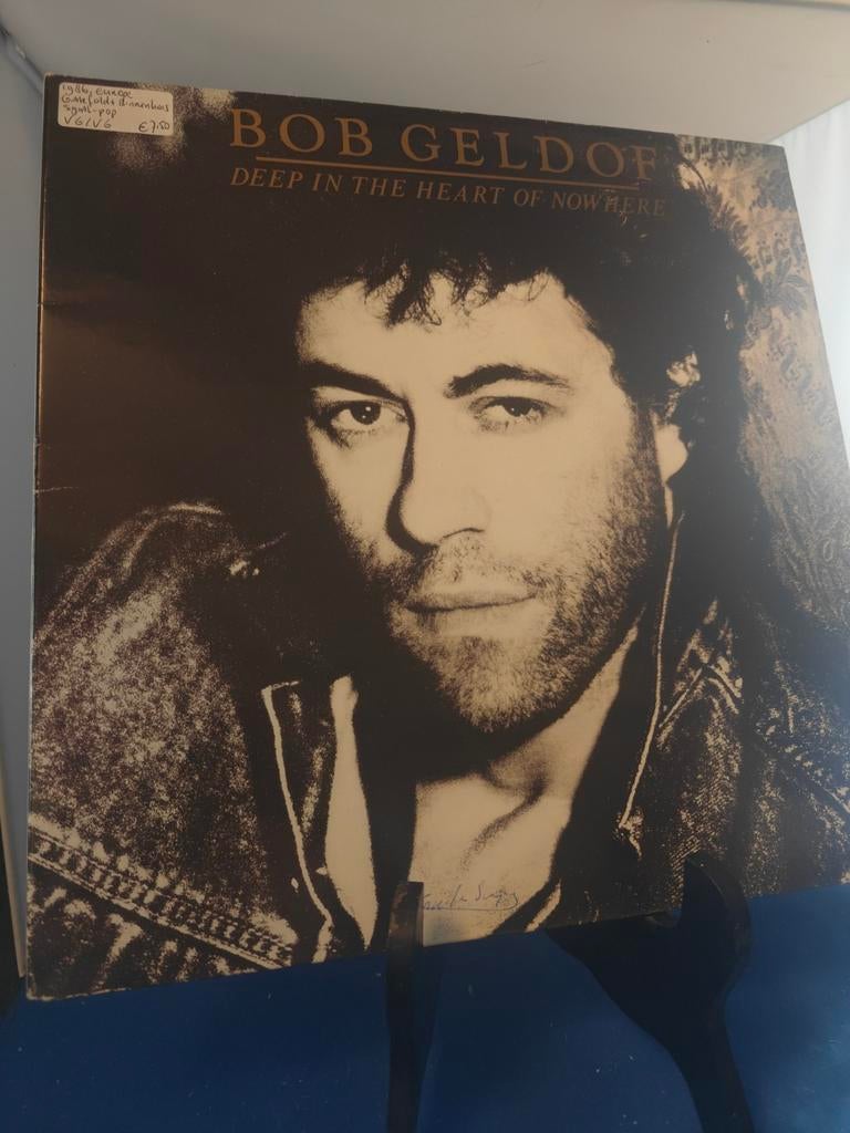 Bob Geldof - Deep In The Heart Of Nowhere LP, Ophalen of Verzenden, Zo goed als nieuw, 12 inch