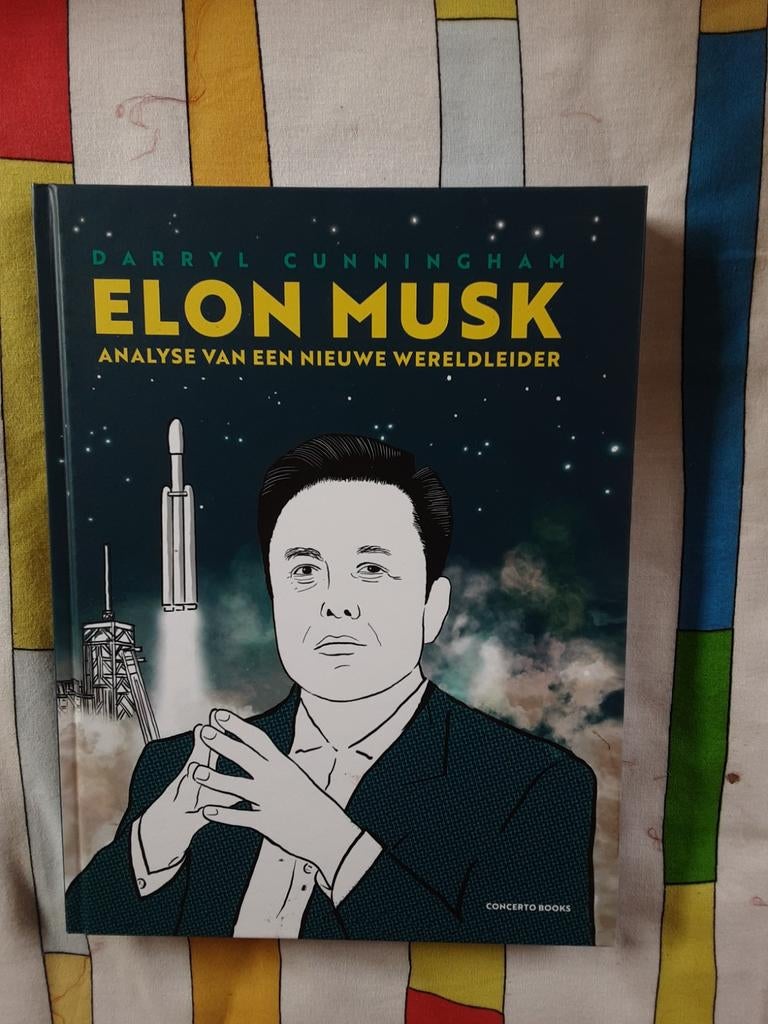 Elon Musk /Darryl Cunningham, Ophalen of Verzenden