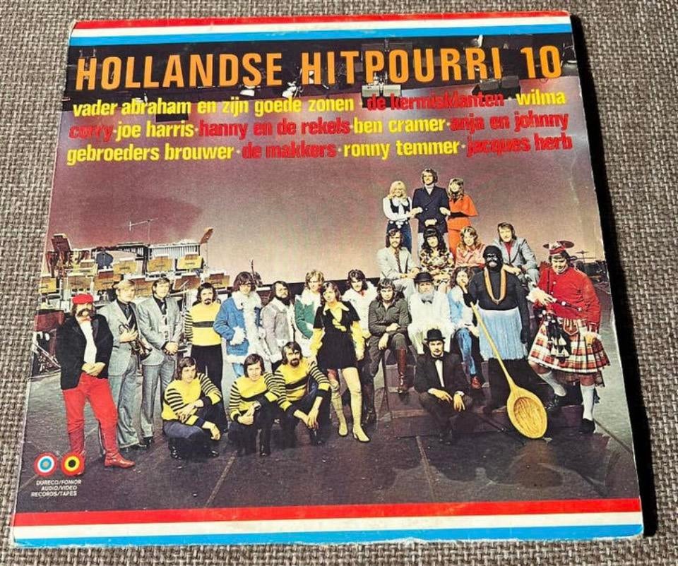 LP Hollandse Hitpourri 10 ( 1972 ), Ophalen of Verzenden, Zo goed als nieuw, 12 inch, Nederlandstalig