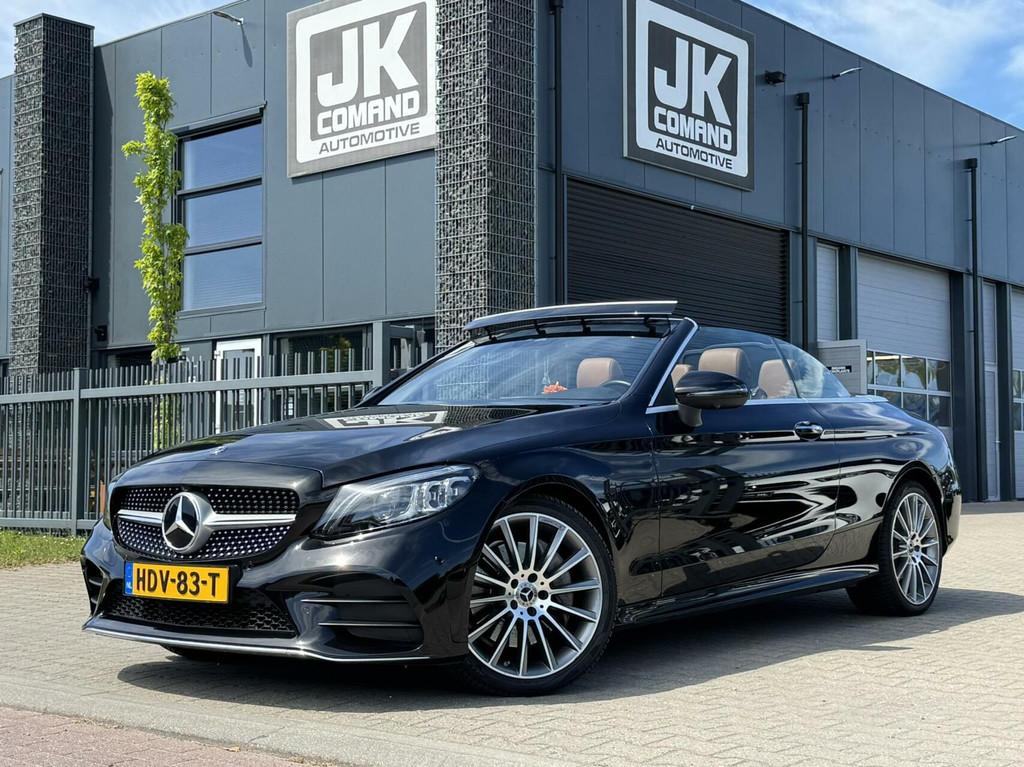 Mercedes C-klasse Cabrio 300 AMG Burmester®|Camera 360°|Ai, Automaat, Achterwielaandrijving, Euro 6, 4 cilinders