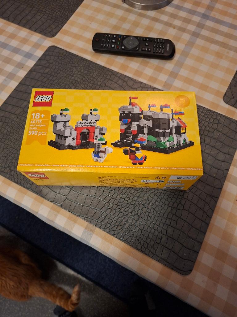 Lego kasteel 40775, Ophalen, Zo goed als nieuw, Complete set, Lego