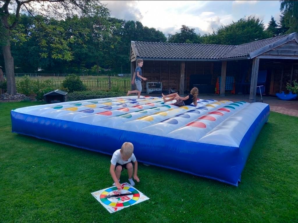 Springkussen spelkussen verhuur huren te huur Rhenen, Ophalen of Verzenden, Zo goed als nieuw, Overige