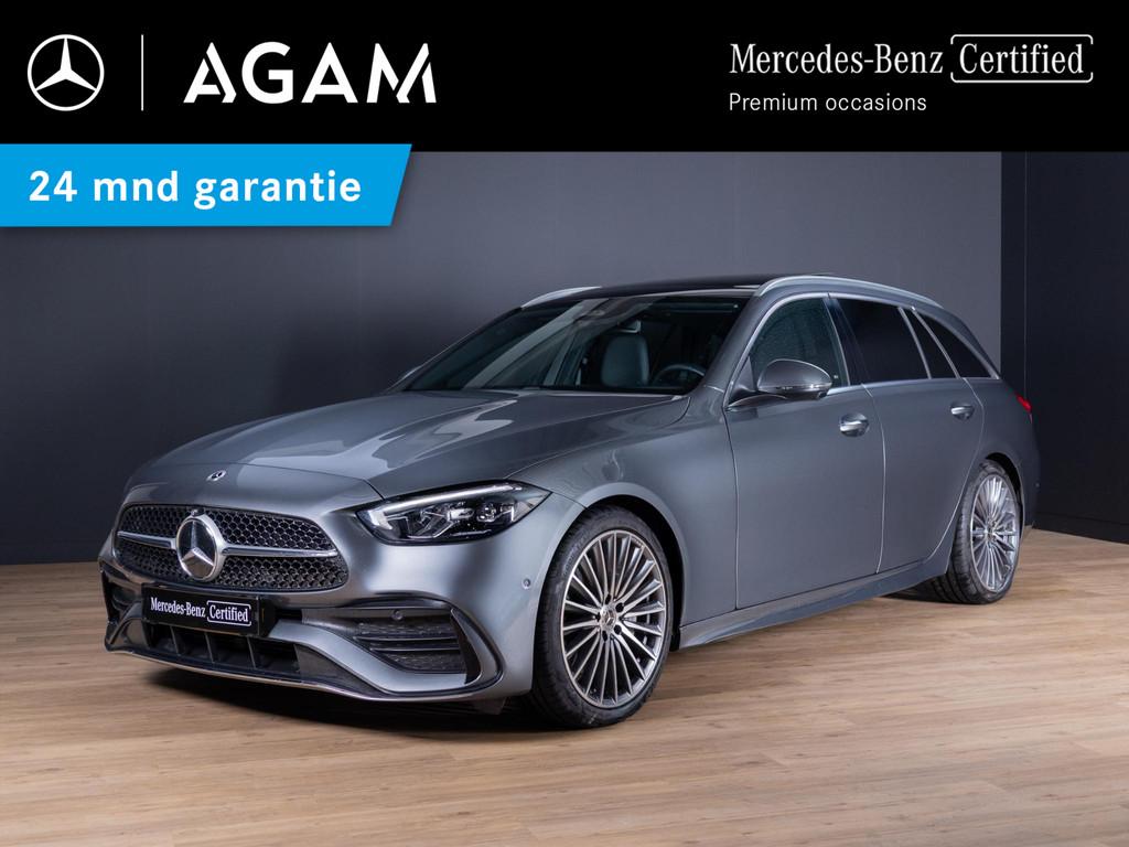 Mercedes-Benz C-Klasse Estate 180 AMG Line Premium | Panoram, Automaat, 4 cilinders, Origineel Nederlands, 170 pk