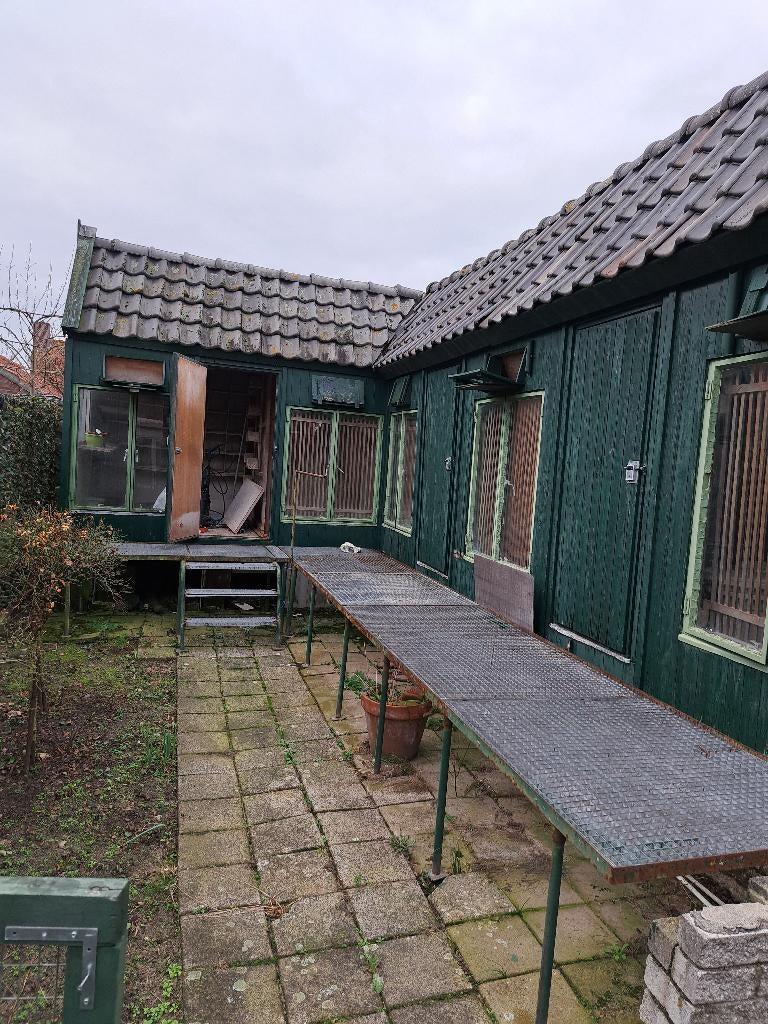 Dakpannen en nokpannen, Ophalen, Gebruikt, Steen of Klei, Zwart