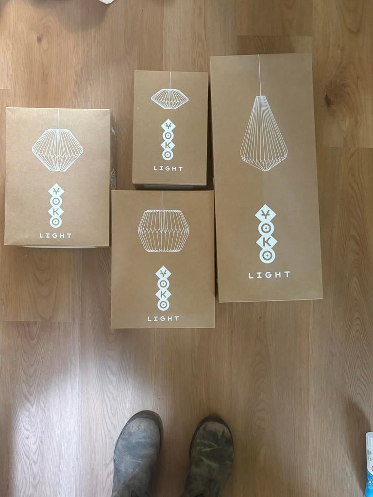 18 stuks Yoko Light Papieren Lamp/lampion leuk voor bruiloft, Huis en Inrichting, Ophalen of Verzenden, Nieuw, Overige materialen