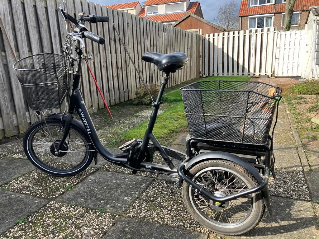 Elektrische driewiel fiets, Ophalen, Gebruikt