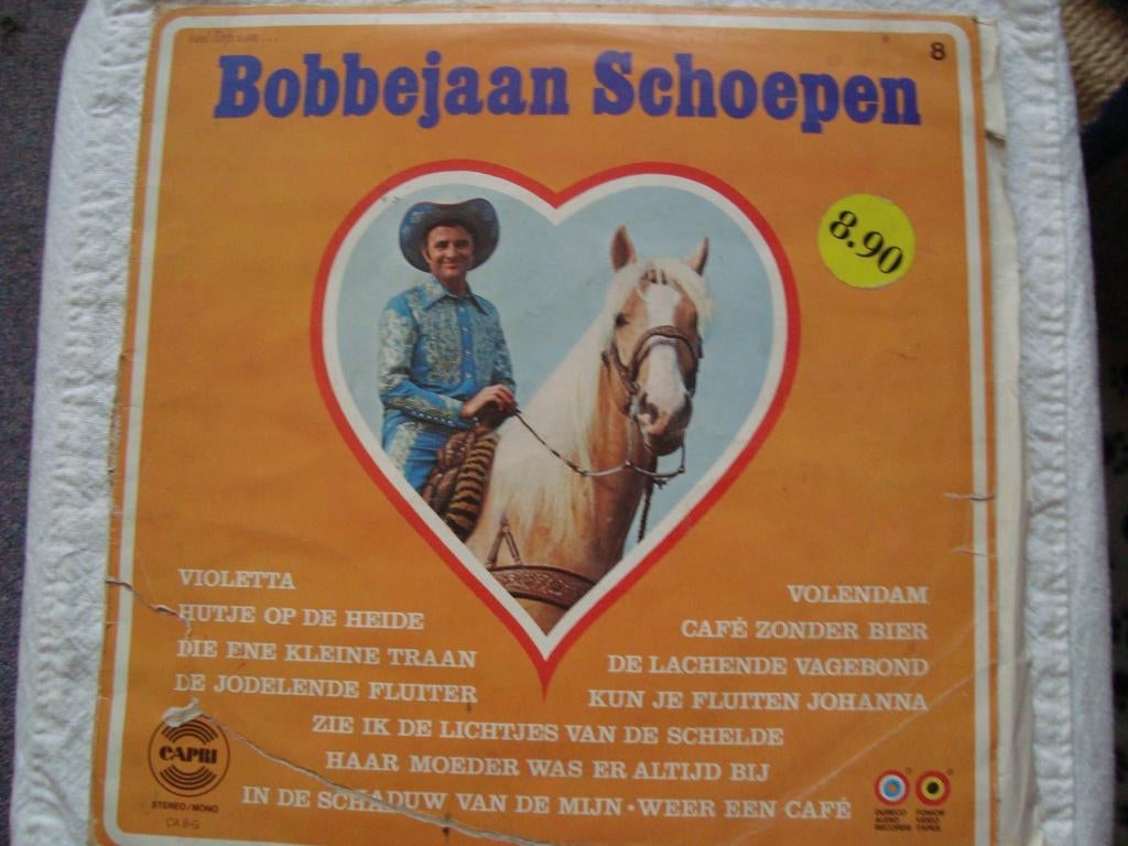 Bobbejaan schoepen, Ophalen of Verzenden, Zo goed als nieuw, 12 inch, Levenslied of Smartlap
