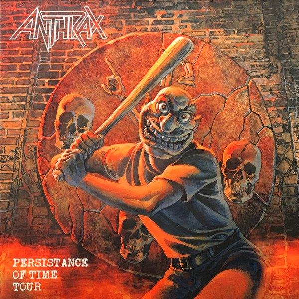 Anthrax - Tour 1991 lp Nuclear Assault S.O.D. Whiplash M.O.D, Verzenden, Zo goed als nieuw