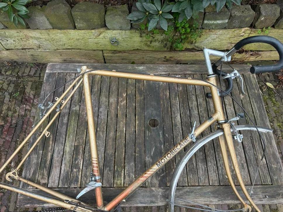 Motobecane, peugoet, Batavus onderdelen - remmen, stuur, Frame, Gebruikt, Staal, Ophalen of Verzenden