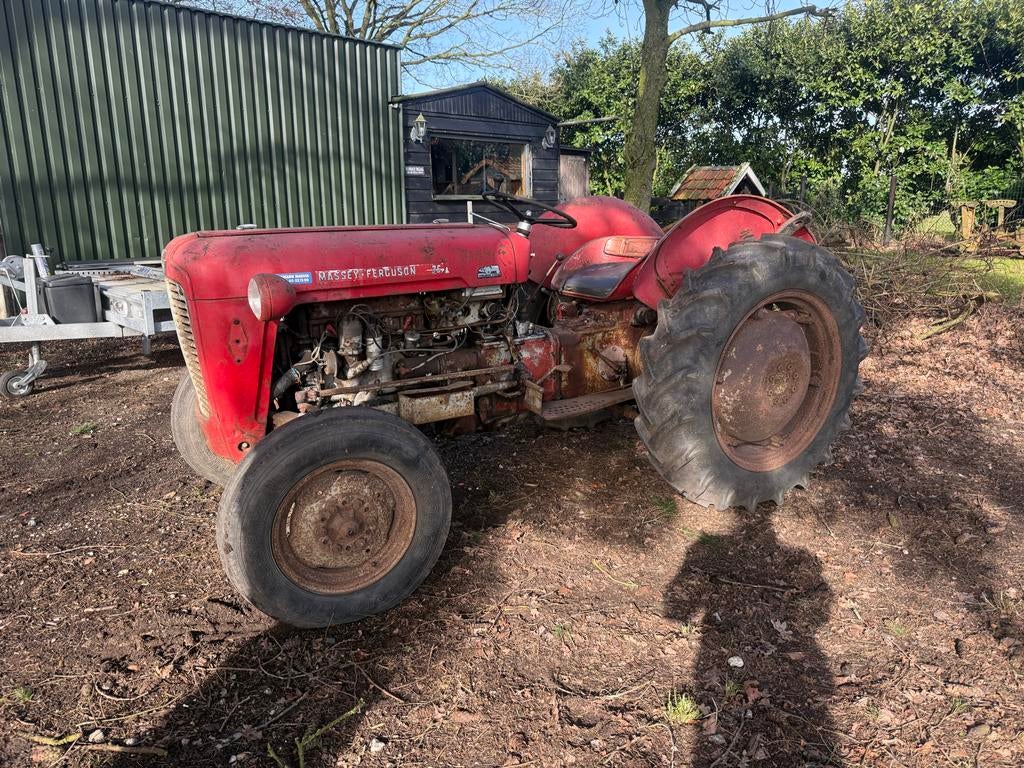 Massey Ferguson 35 Benzine - Oldtimer Tractor, Zakelijke goederen, Agrarisch | Onderdelen | Banden, Velgen en Assen, Ophalen