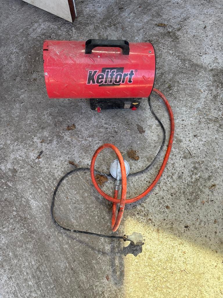 Kelfort Gaskachel - Krachtige Verwarming voor Werkplaats/Gar, Huis en Inrichting, Kachels, Gebruikt, Gaskachel, Gas, Ophalen