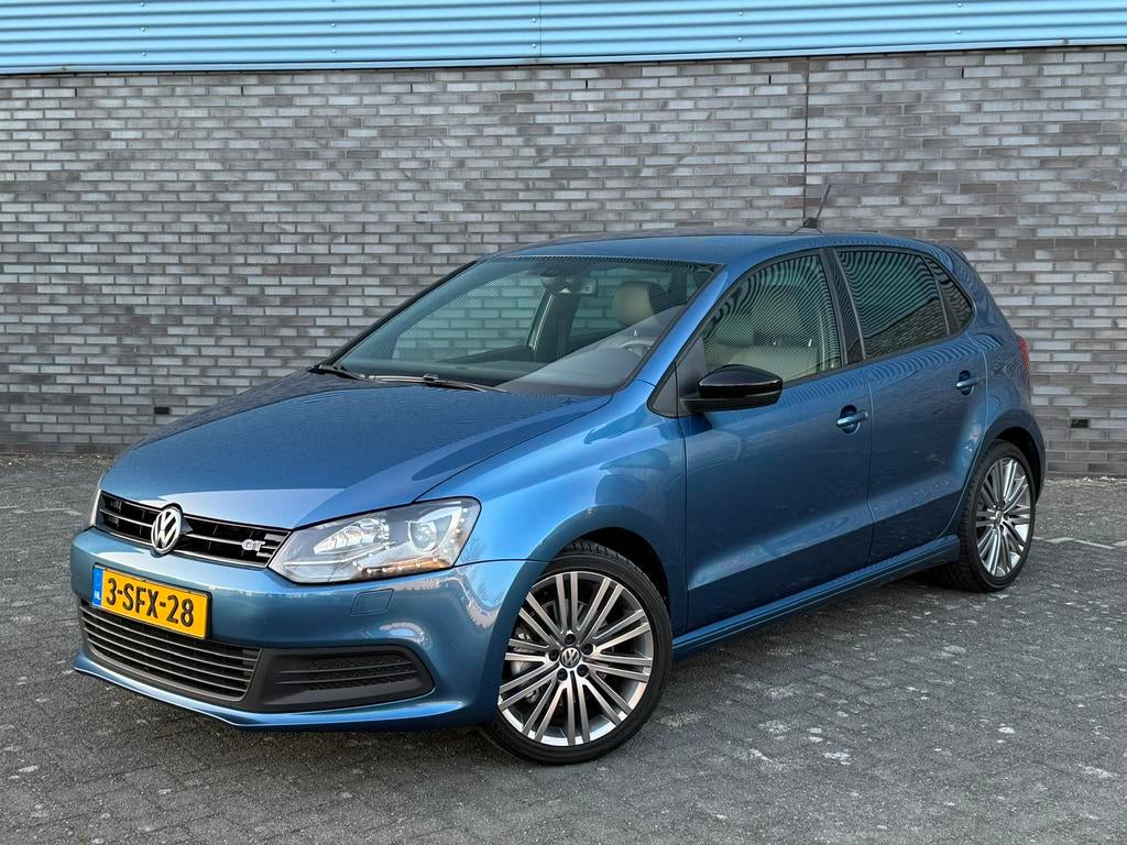 Volkswagen Polo 1.4 ACT TSI BlueGT 140pk | Vol optie | Top!!, Auto's, Voorwielaandrijving, Euro 5, 1112 kg, Zwart
