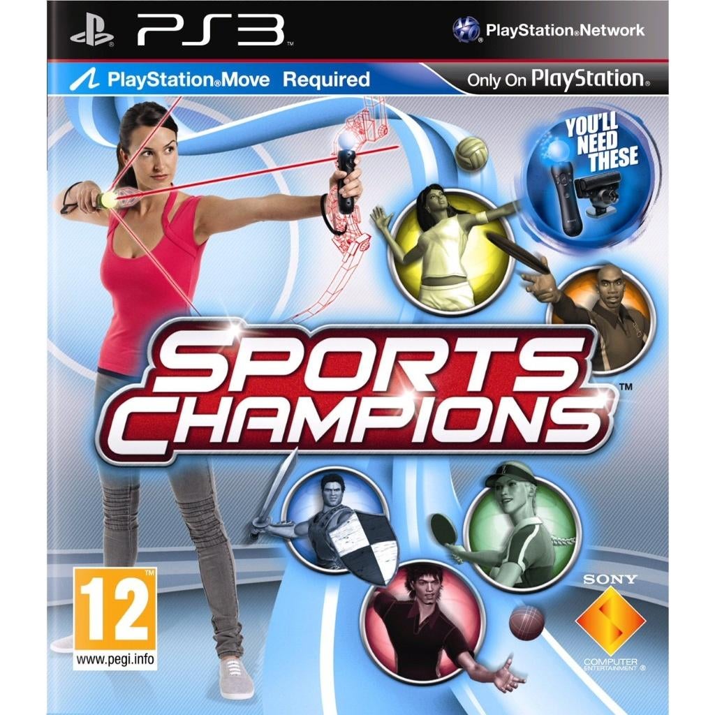 Ps3 sports champions (ps move spel), Avontuur en Actie, Vanaf 18 jaar, 1 speler, Ophalen of Verzenden